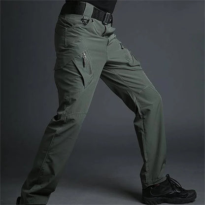 Pantalon Tactique Imperméable Homme - Multi-Poches et Renforcé pour Aventures Outdoor