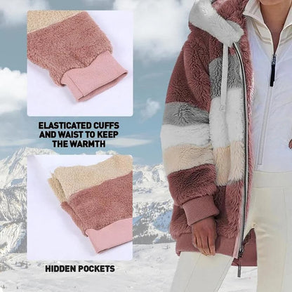 Unbeatable Early Winter Sale: 50% Off on Chic Contrasting Padded Coat!