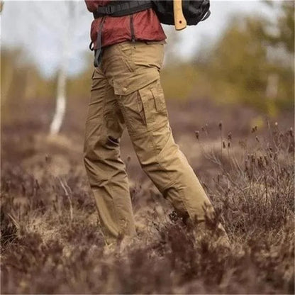 Pantalon Tactique Imperméable Homme - Multi-Poches et Renforcé pour Aventures Outdoor