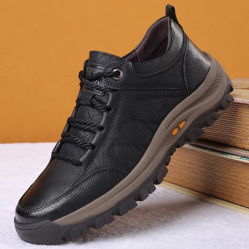Chaussures en Cuir Orthopédiques Ultra Confort pour Hommes