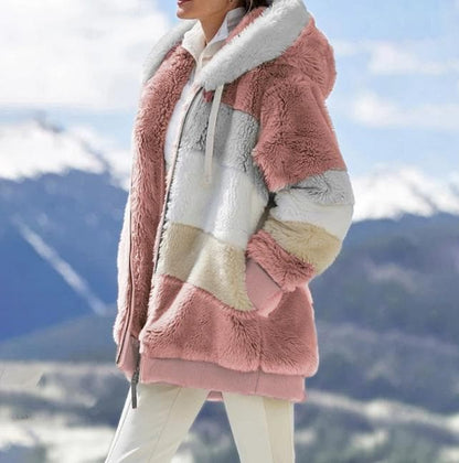 Unbeatable Early Winter Sale: 50% Off on Chic Contrasting Padded Coat!