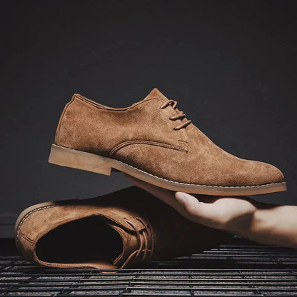 Sebastian Suede Oxford Shoes side view