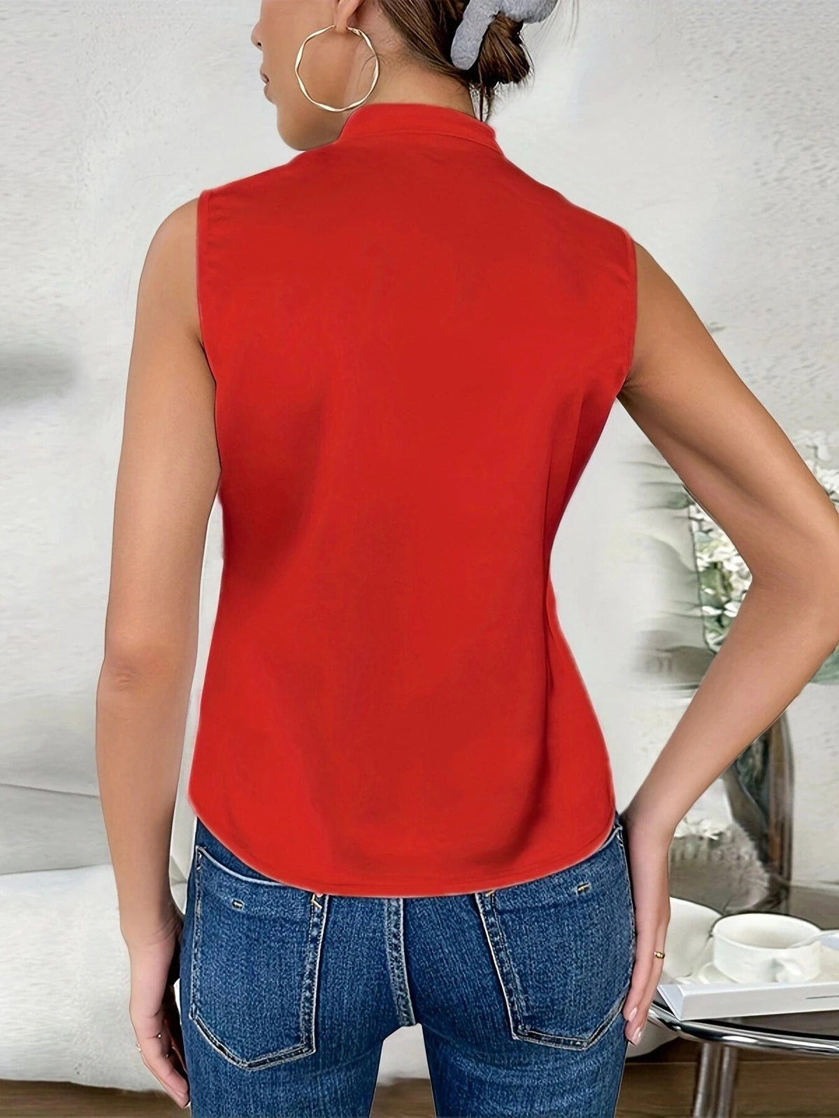 Elegant V-Neck Top for Women
