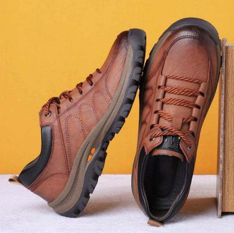 Chaussures en Cuir Orthopédiques Ultra Confort pour Hommes
