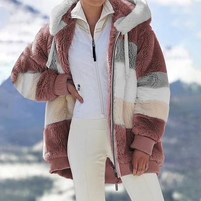 Unbeatable Early Winter Sale: 50% Off on Chic Contrasting Padded Coat!