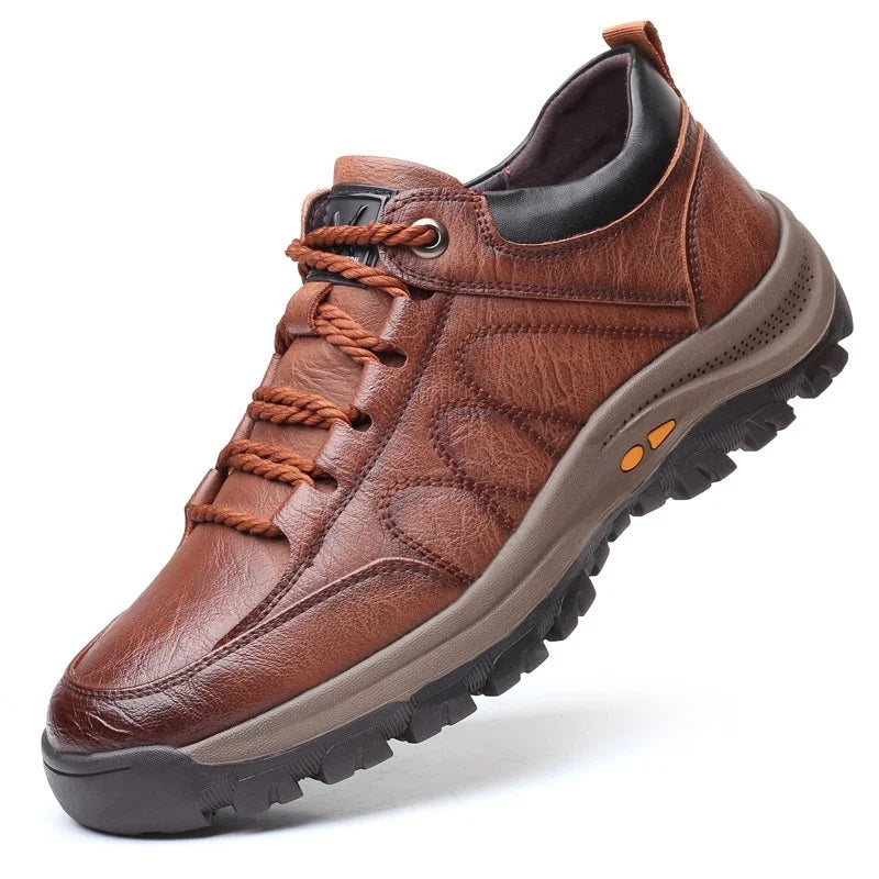 Chaussures en Cuir Orthopédiques Ultra Confort pour Hommes