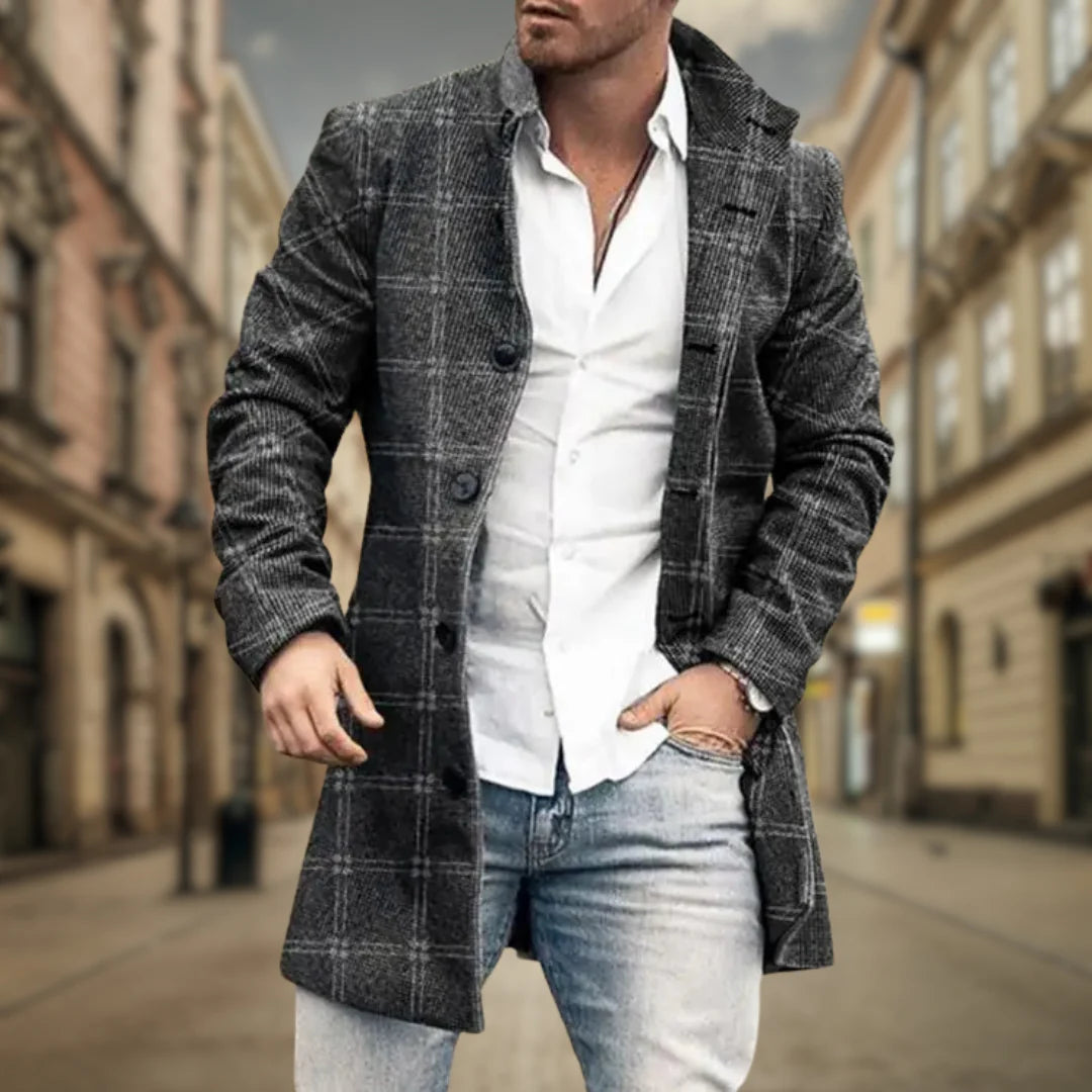 Adriano Timeless Elegance Coat by Amorci