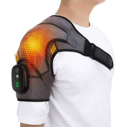 Thermoflex Pro Portable Shoulder Massager with Soothing Heat Therapy